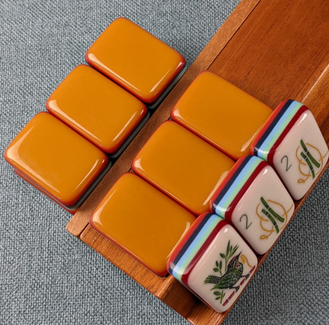 Walk With Me Limited Edition Mahjong 160 tiles 7Layers American Mahjong with BAG