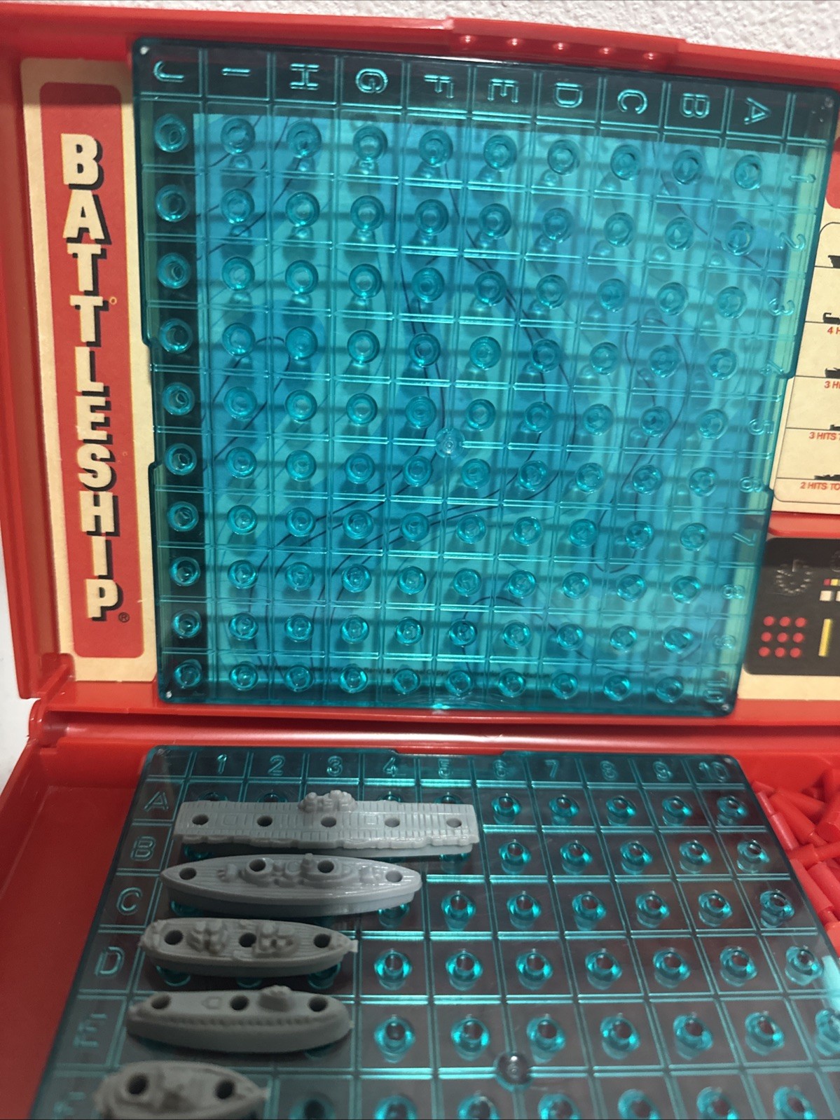 1967 Battleship Game by Milton Bradley Complete in Great Condition USA