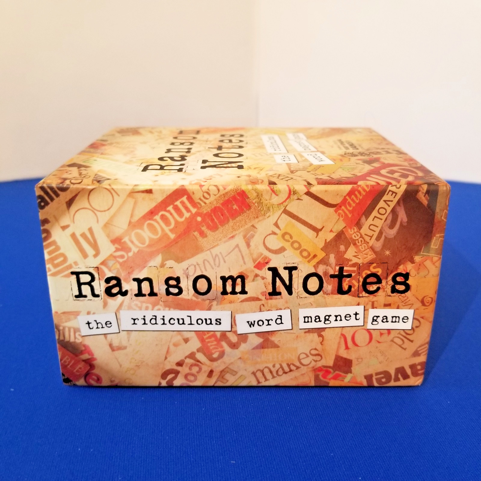 Ransom Notes Game Complete Charty Party 2023 Word Magnets Complete