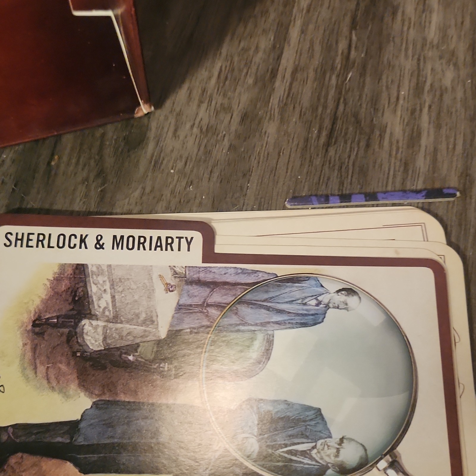 Sterling Innovation Sherlock Holmes Puzzle Case Board Game, Mystery, Cards, Tim…