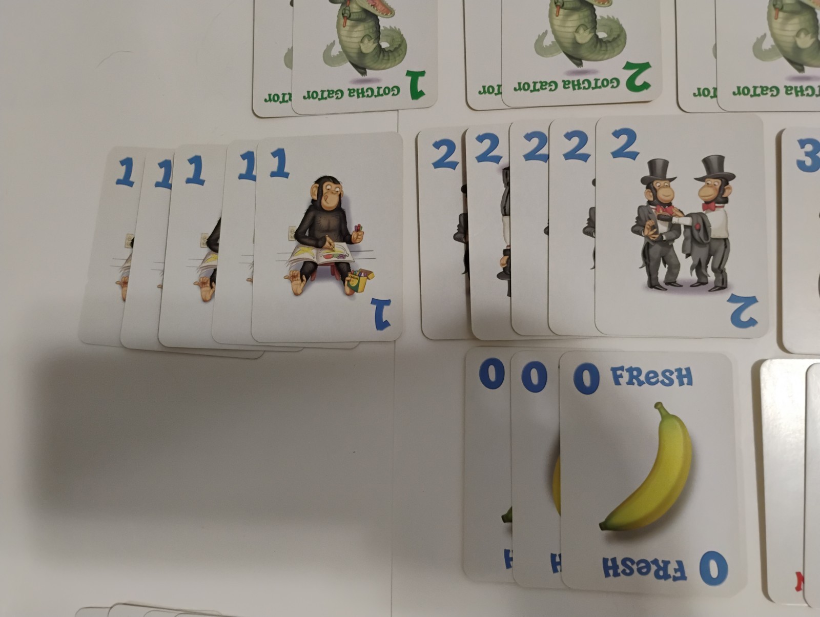 Vintage 2004 Gamewright Go Bananas Monkey Matching Card Game COMPLETE