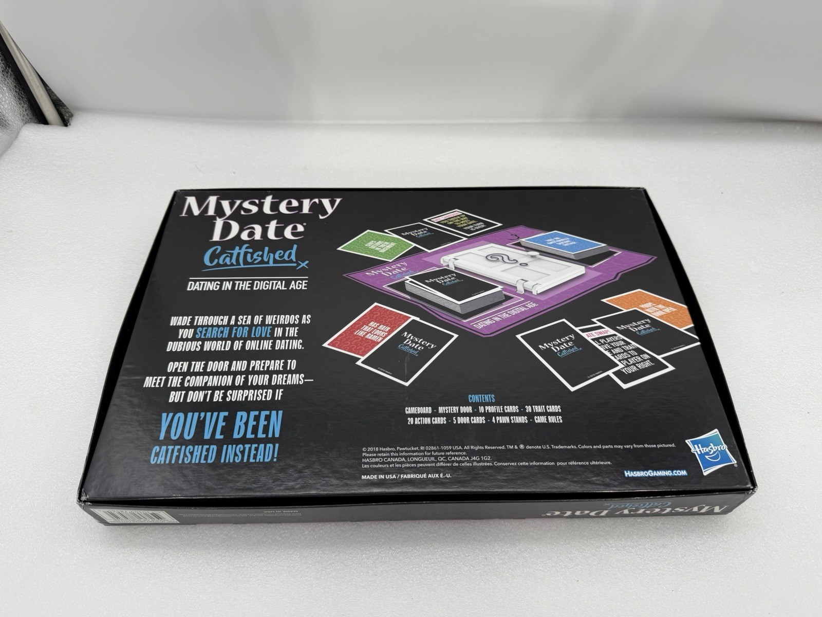 Mystery Date Catfished Board Game for Adults Hilarious Party Game Complete! EUC!
