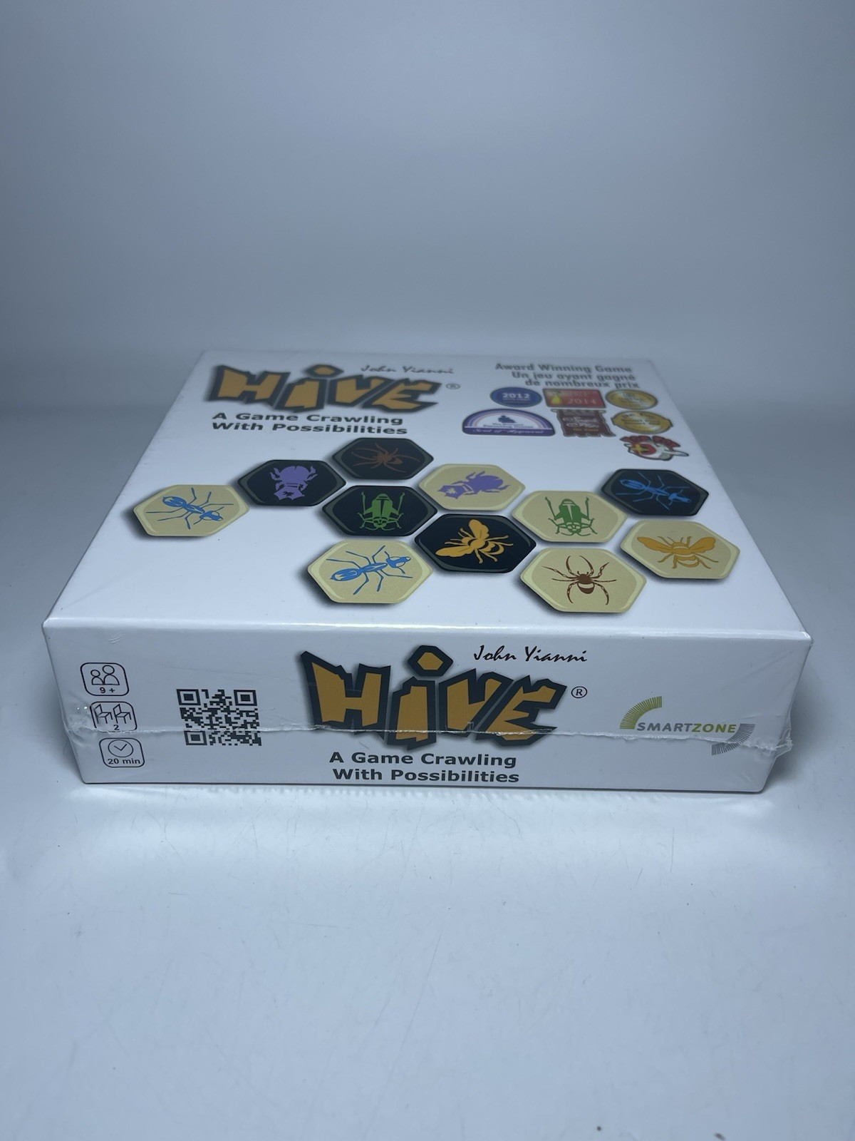 HIVE Tile Board Game Sealed In Box John Yianni Smart Zone Gen 42 Award Winner!