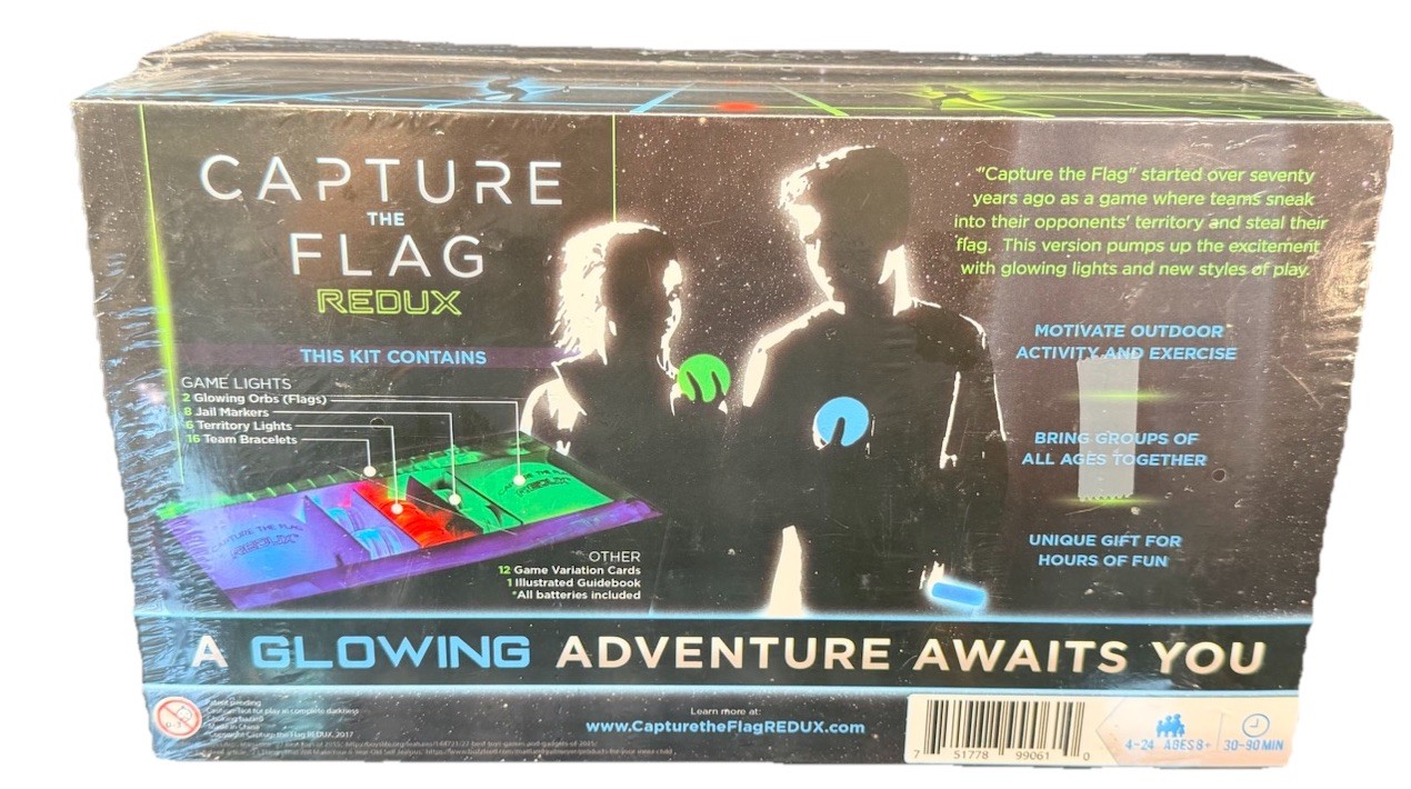 Starlux Games Capture the Flag REDUX glow in the dark Outdoor Game Complete NEW