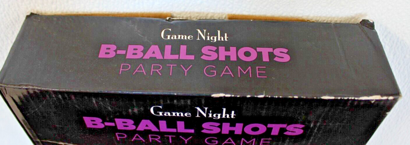 Game Night “B-Ball Shots” Party Game, Drinking Game OPEN BOX