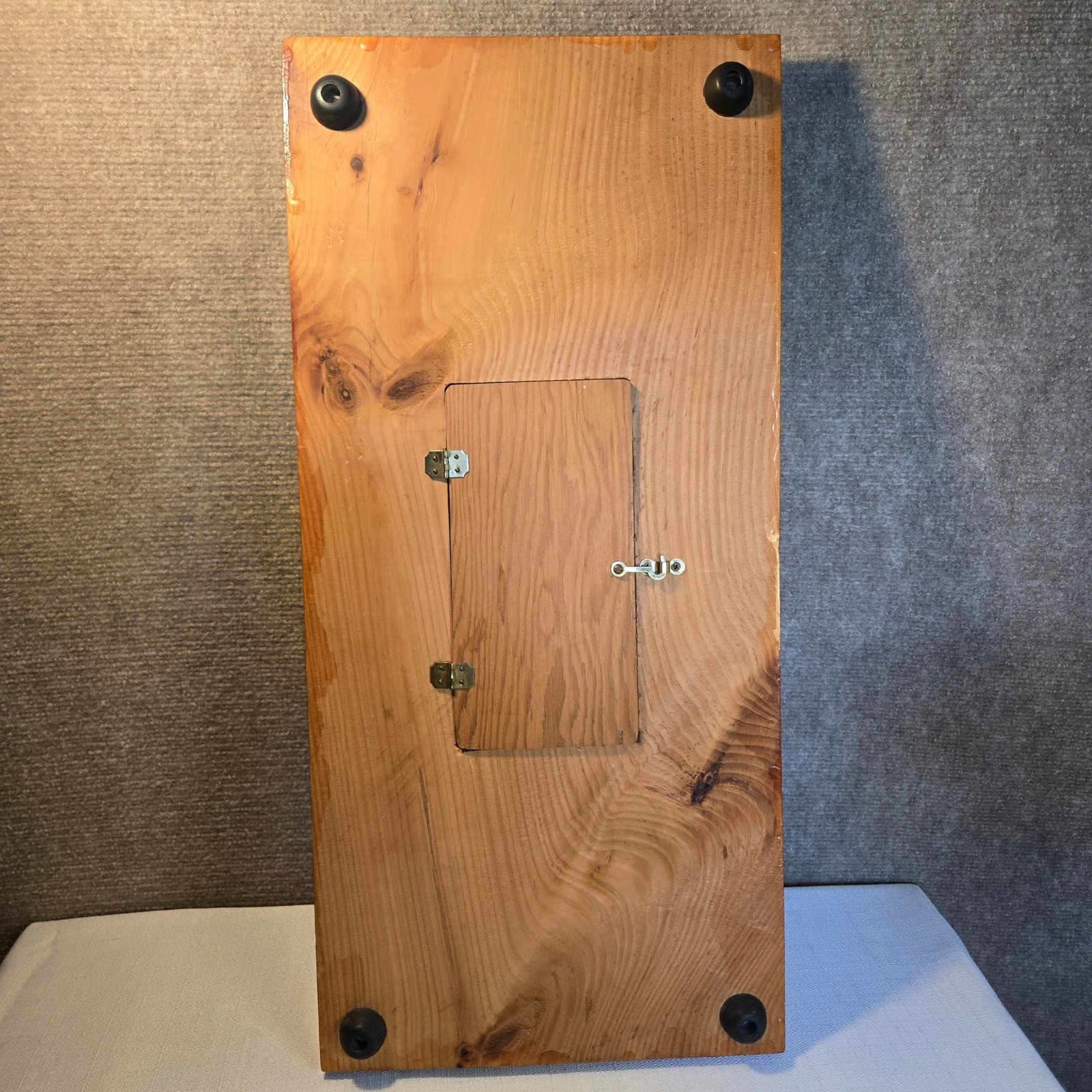 Handmade Large Solid Wood 2 Player Cribbage Board 24 Inch with Pegs and Cards