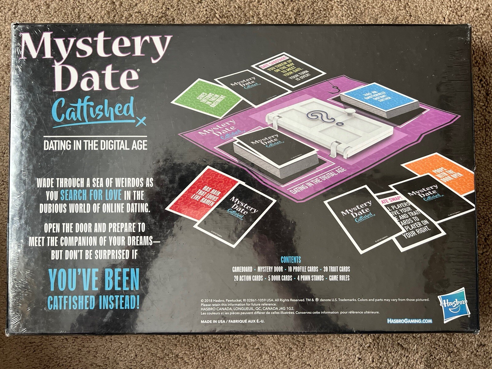 Mystery Date Catfished Dating In The Digital Age Adults Game NEW / SEALED