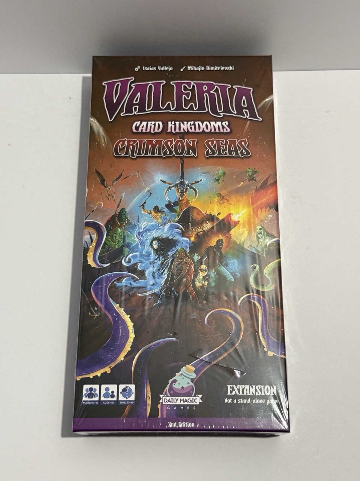 Valeria Card Kingdoms Game + Crimson Seas & Darksworn Expansions 2021 – Complete