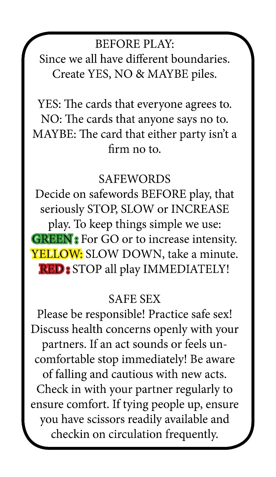 Original – The Adult Card Game – Party game for Couples and intimate friends