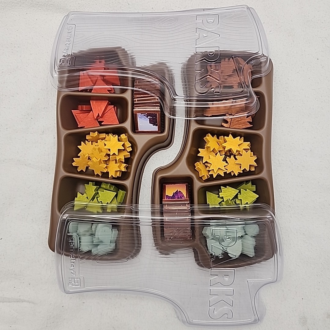 Game PARKS Hike Trails Visit National Parks Keymaster Games Board Henry Audubon