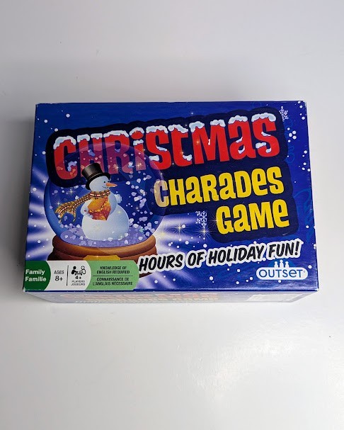 Christmas Charades Game Complete 220 Cards Family Holiday Party Game Ages 8+
