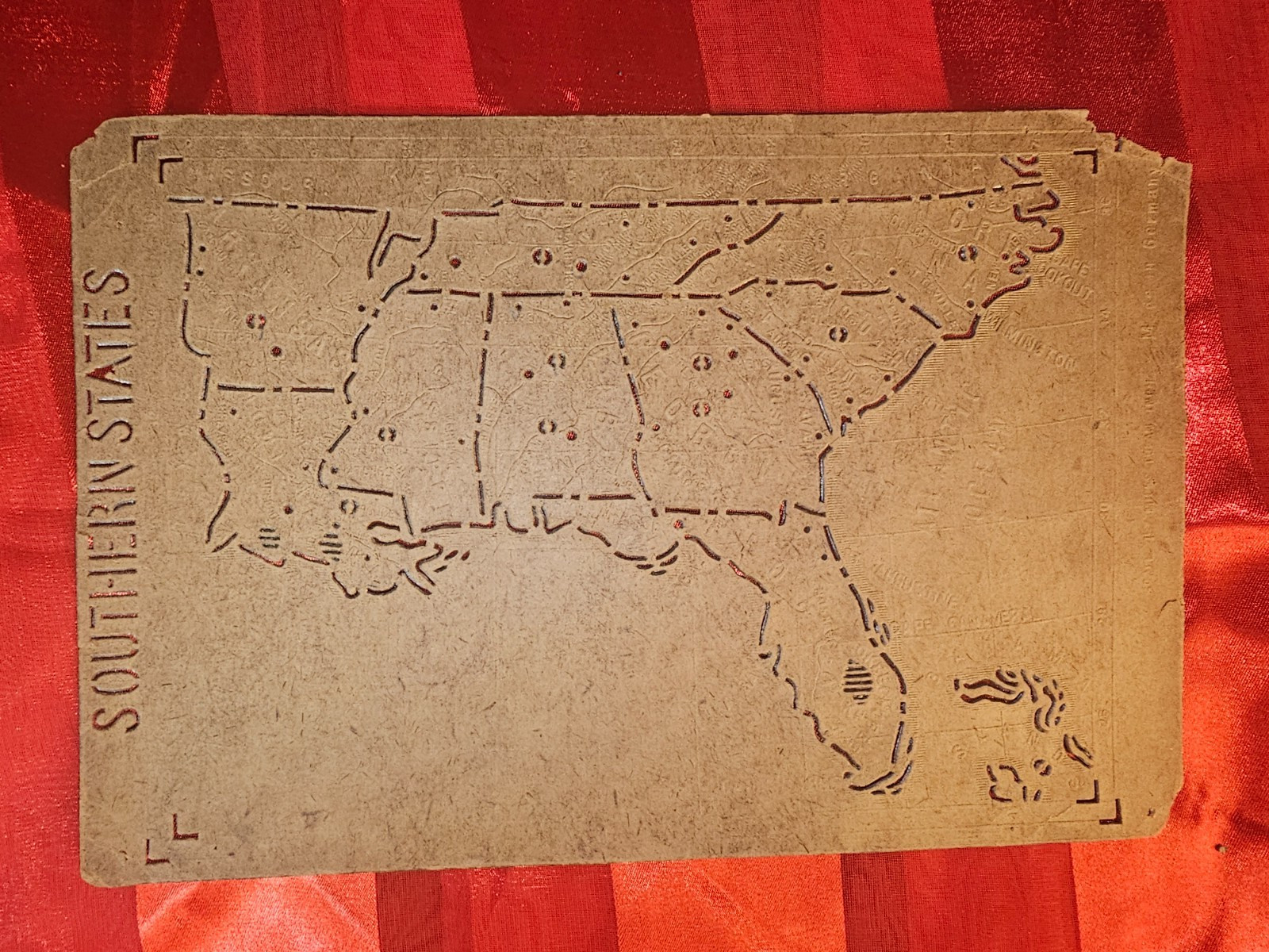 Lessons In Geography Made Easy Teaching Tracing Maps Milton Bradley,Early 1800s