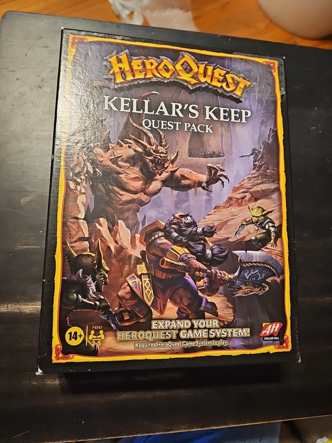 HeroQuest Kellar’s Keep Expansion New Sealed