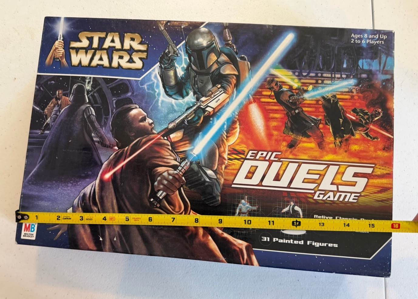 Milton Bradley Star Wars Epic Duels Game Mostly Everything Sealed Or Unpunched
