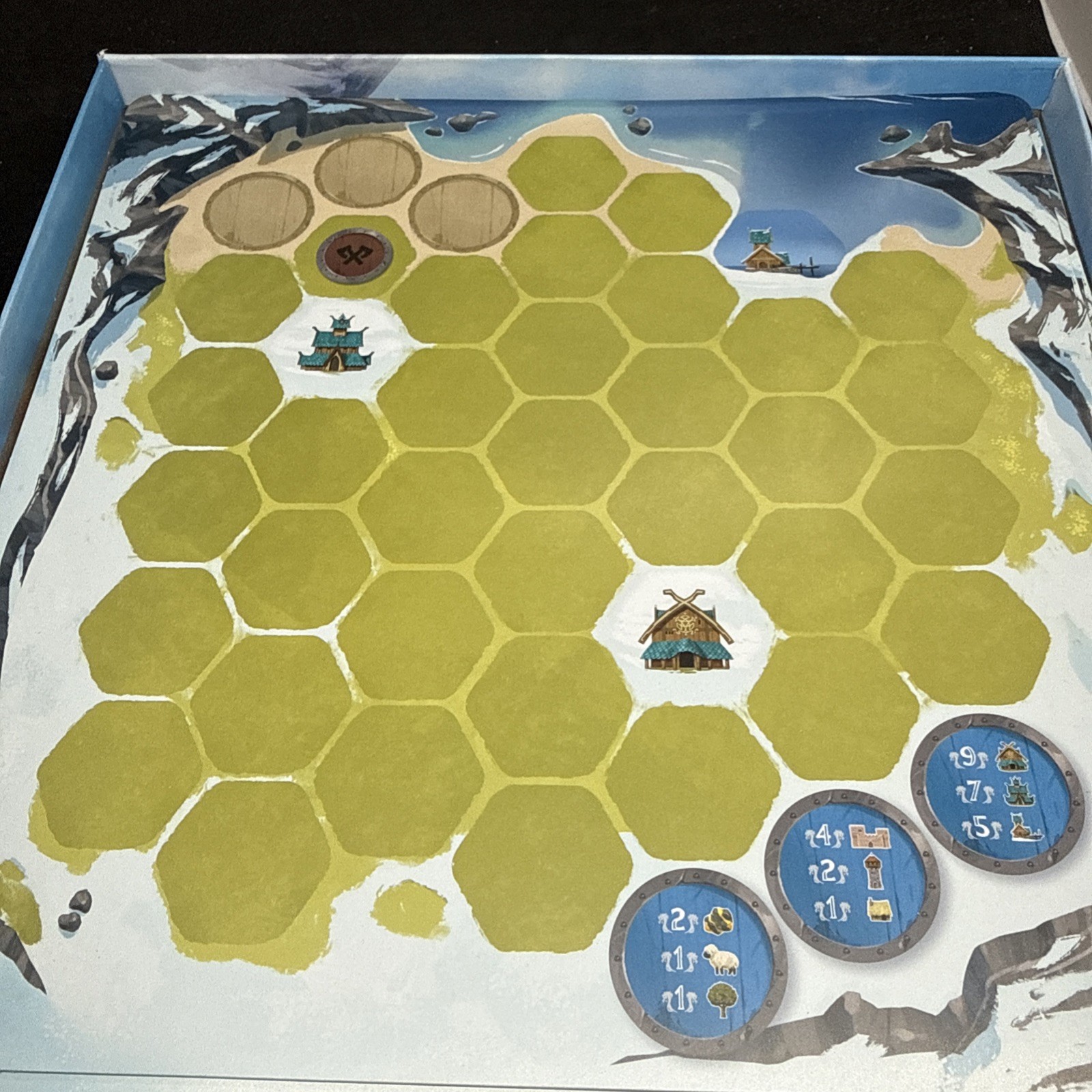 NEW OPEN BOX Gigamic Viking Theme Loot Family Board Game (2-4 Players Max)