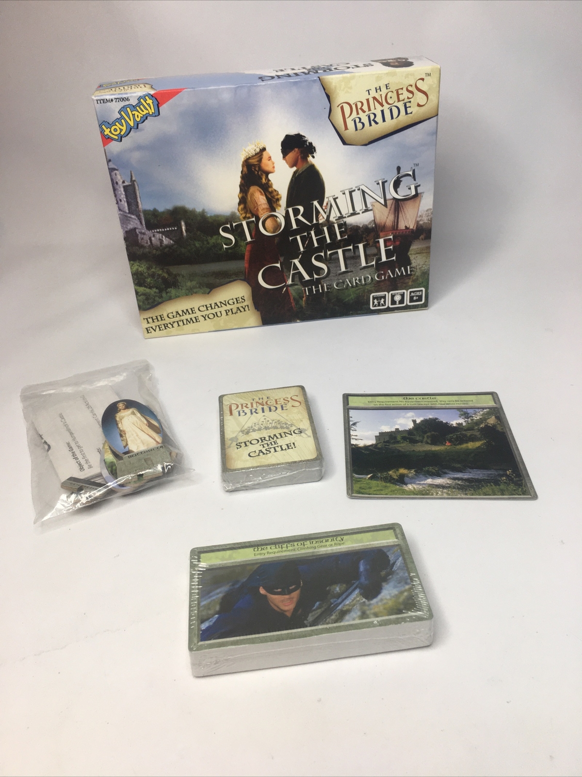 The Princess Bride Storming The Castle Card Game 2-4 Players Toy Vault !