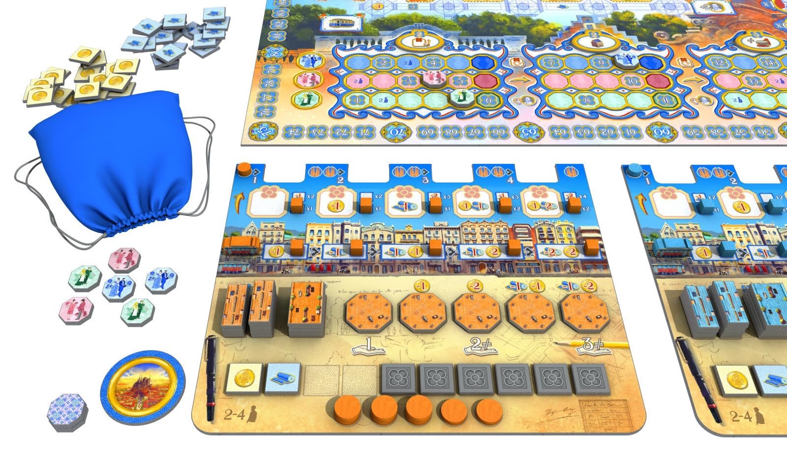 Barcelona – Board & Dice