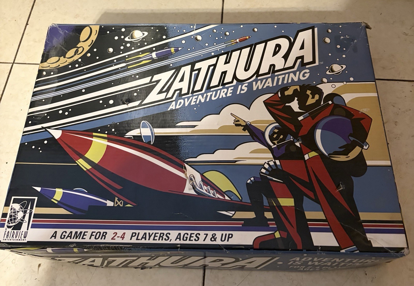 Fairview Entertainment Zathura: Adventure Is Waiting Space Board Game 2-4 7+