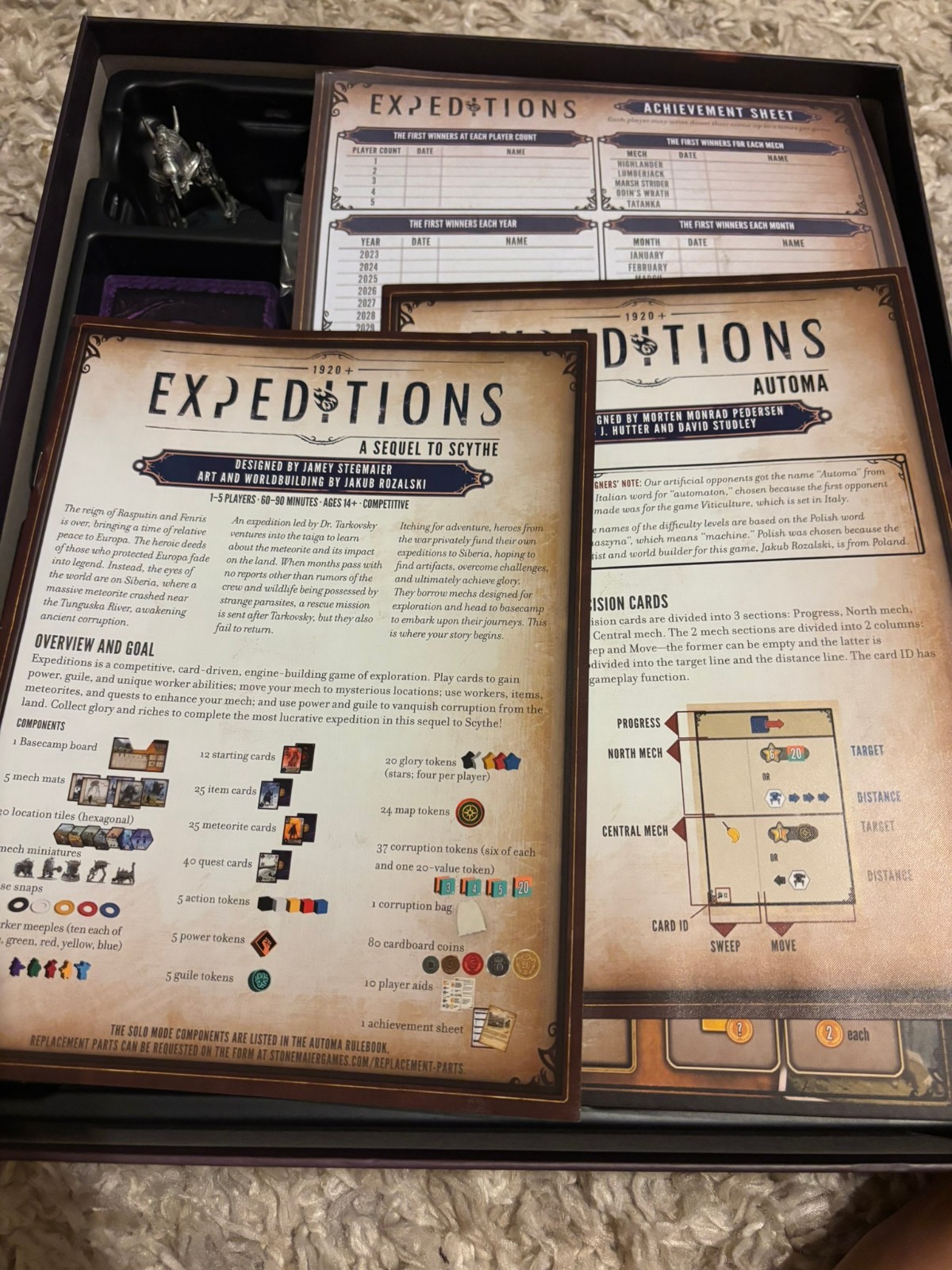 Expeditions Ironclad Edition (Base Game + Metal Mechs,and more) complete