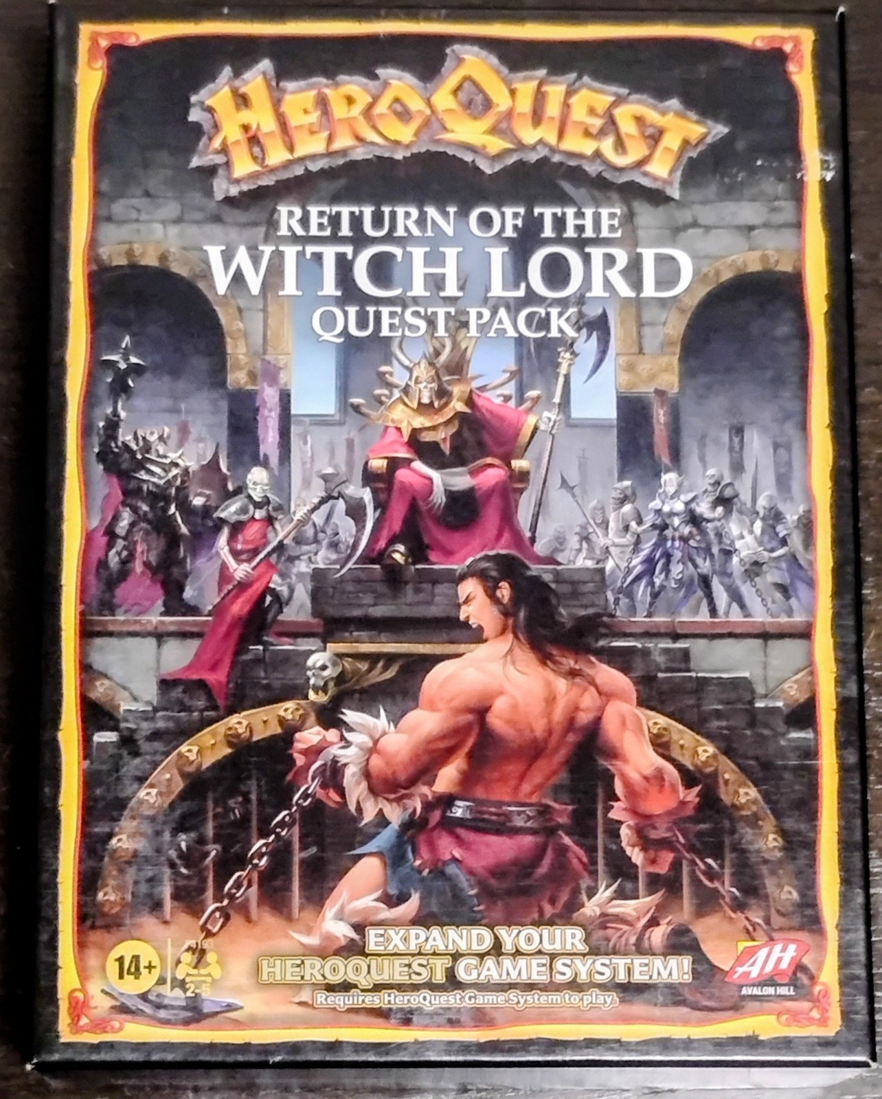 HeroQuest Return of the Witch Lord Quest Pack Expansion Avalon Hill New Sealed