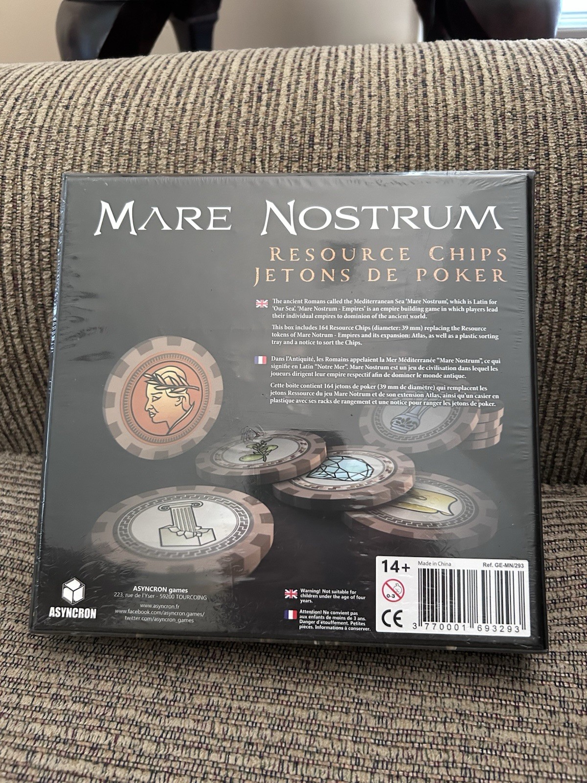 Mare Nostrum Resource Chips – Asyncron Games – Sealed