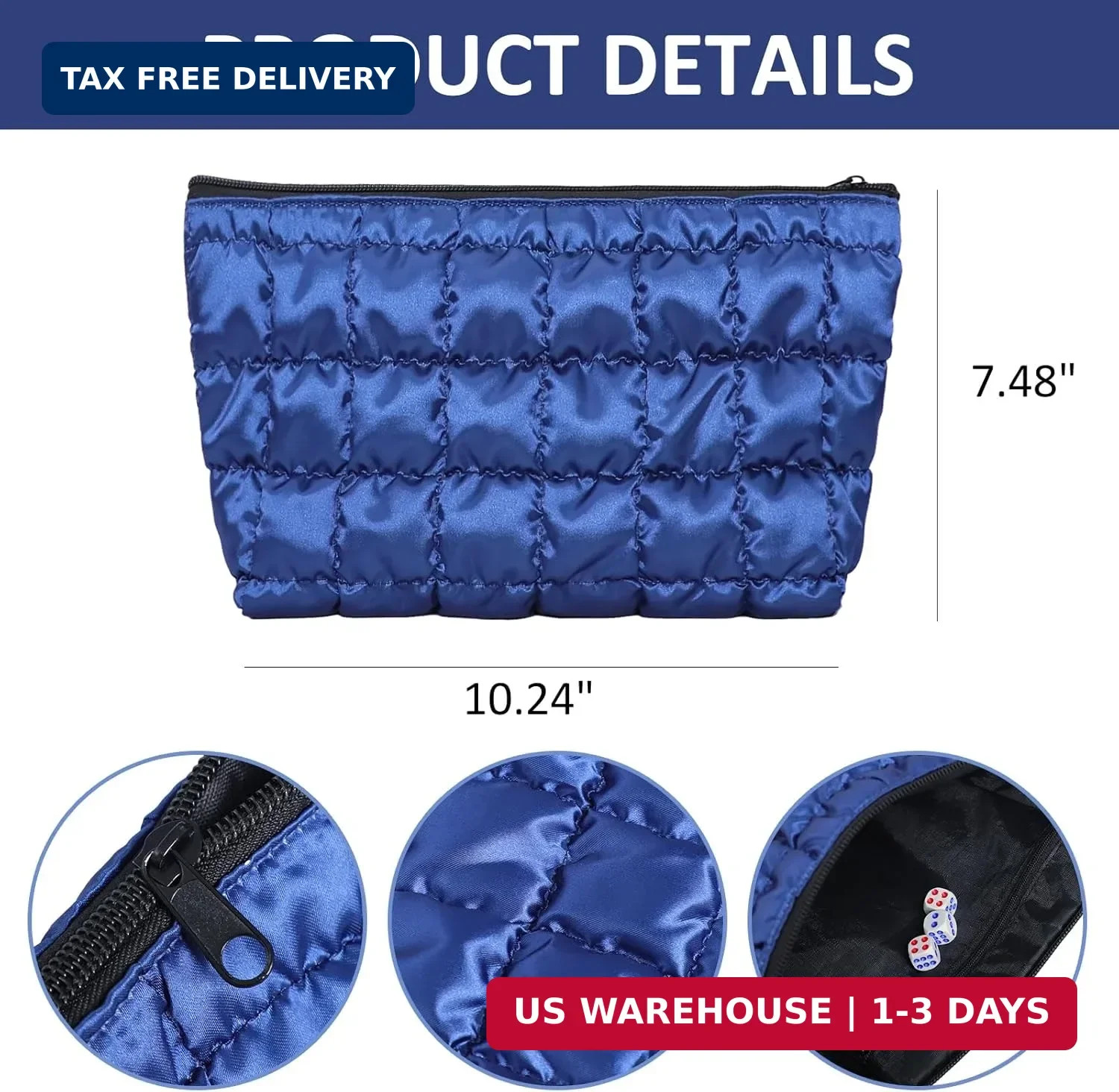 Jongyance Empty Mahjong Tiles Bag, Thickened Mahjong Bag for 166 American Mahjon
