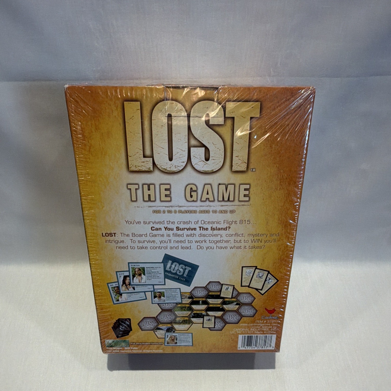 Cardinal LOST: The Game Board Game Sealed Complete 2004, 2-10 Players Ages 13+