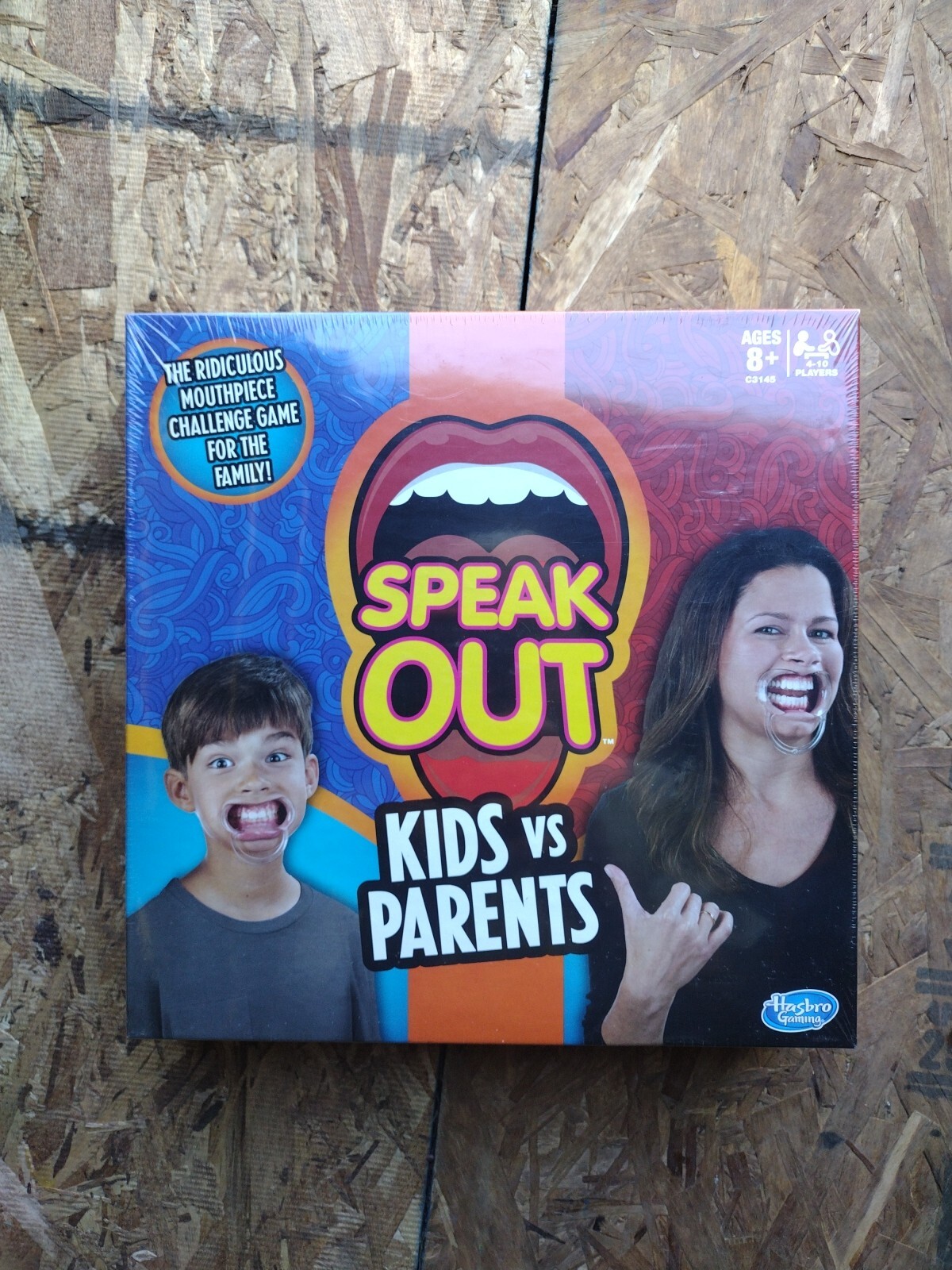 Hasbro Boardgame Speak Out – Kids vs Parents New Sealed