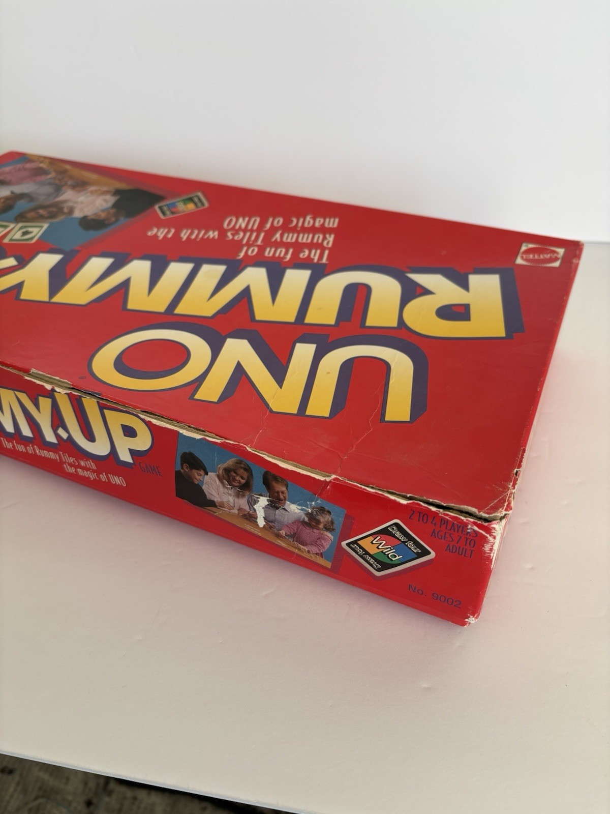 Uno Rummy Up Game Fun Of Rummy Tiles 1993 READ