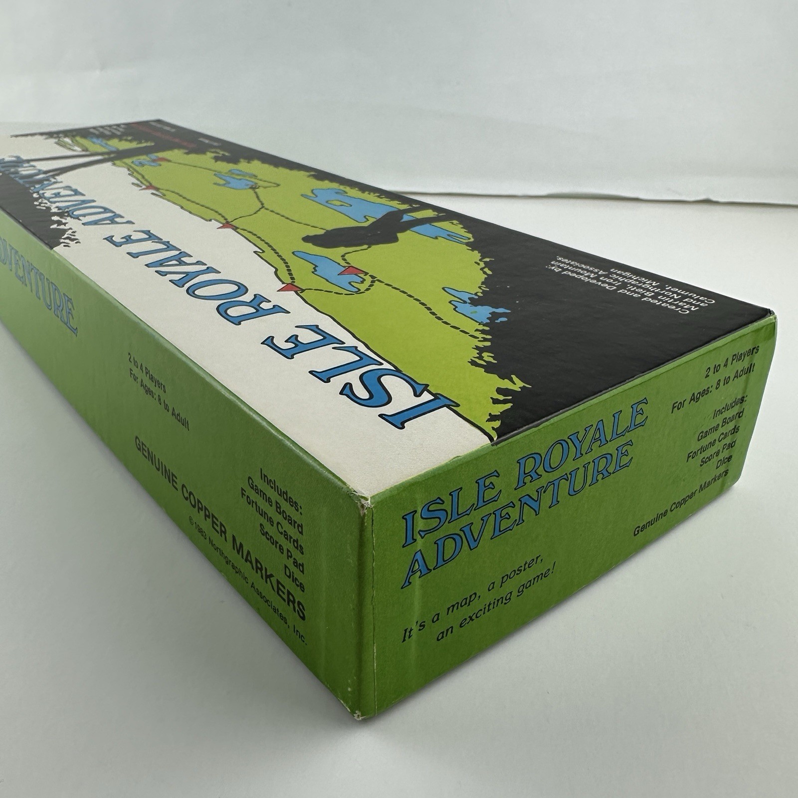 Isle Royale Adventure Game Genuine Copper Markers Vintage 1983 RARE **READ**