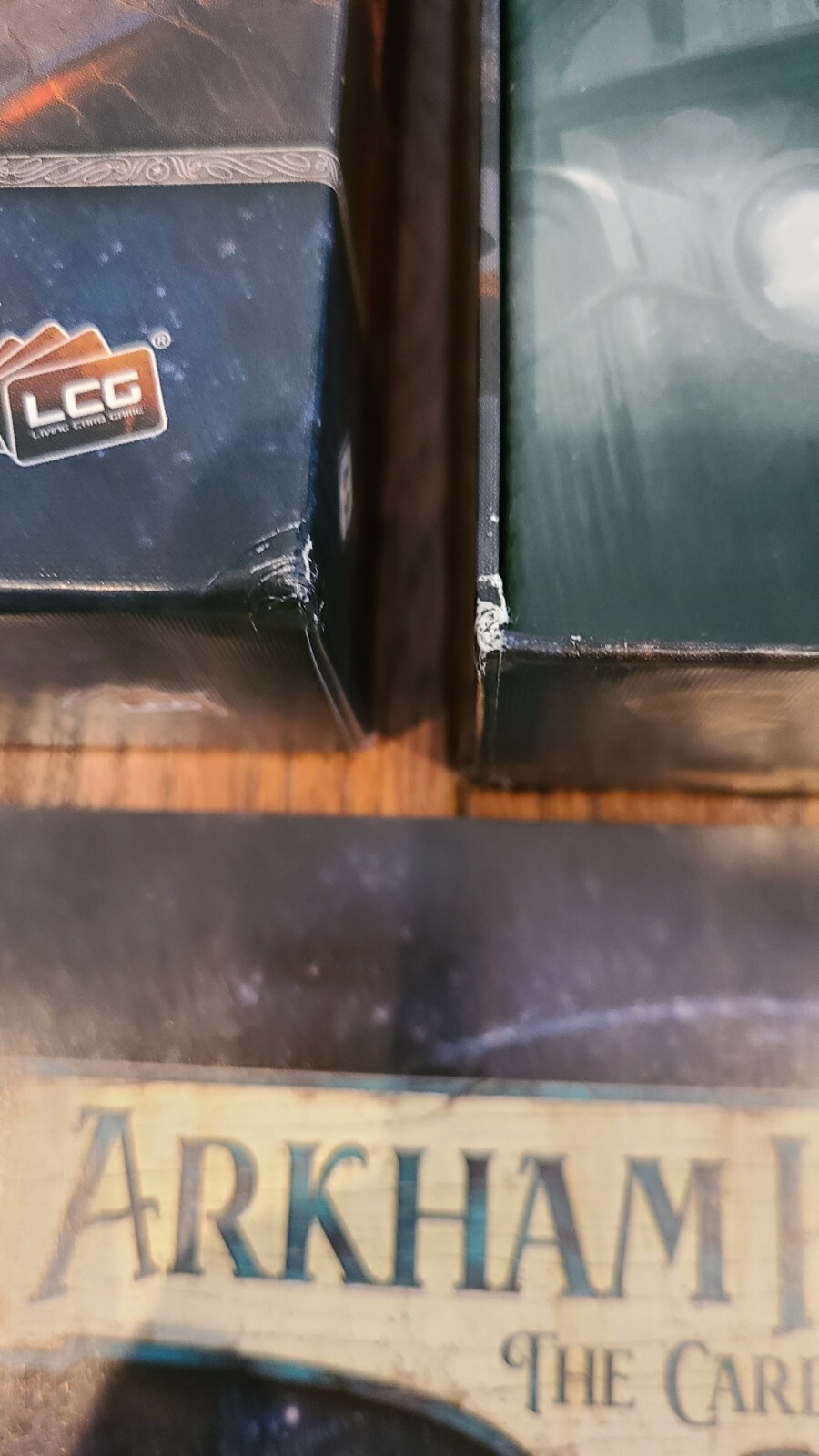 Arkham Horror: The Card Game – LCG – Core Set Replacement Rules Manuals and Box