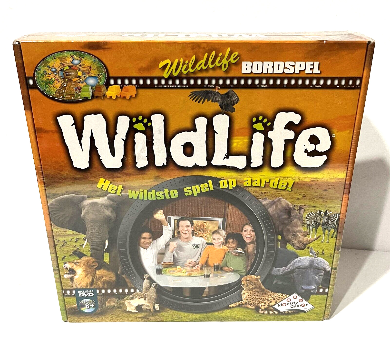 WILDLIFE by Bordspel DVD Board Game (Dutch Edition) 2010 BRAND NEW SEALED