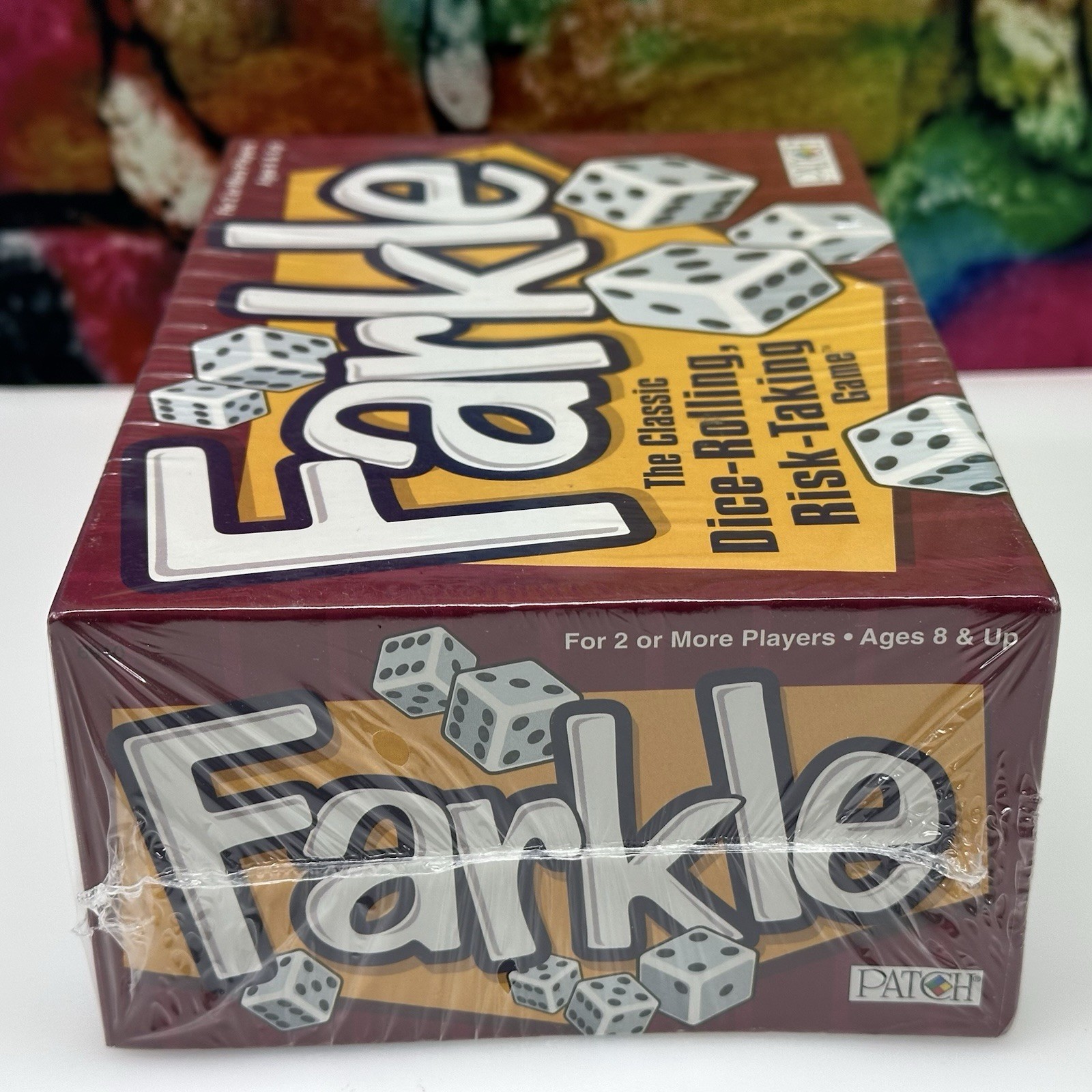 FARKLE Classic Dice Rolling Risk Taking Game Patch Products Ages 8+ Sealed NEW!