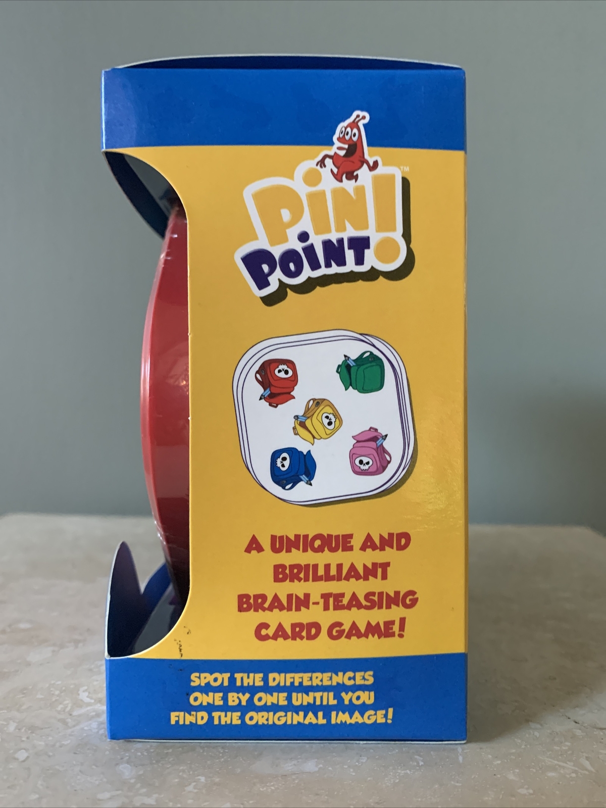 PIN Point! Blue Orange Smart Race Game Match Card Patterns 1-6 Player Age 7+ NEW