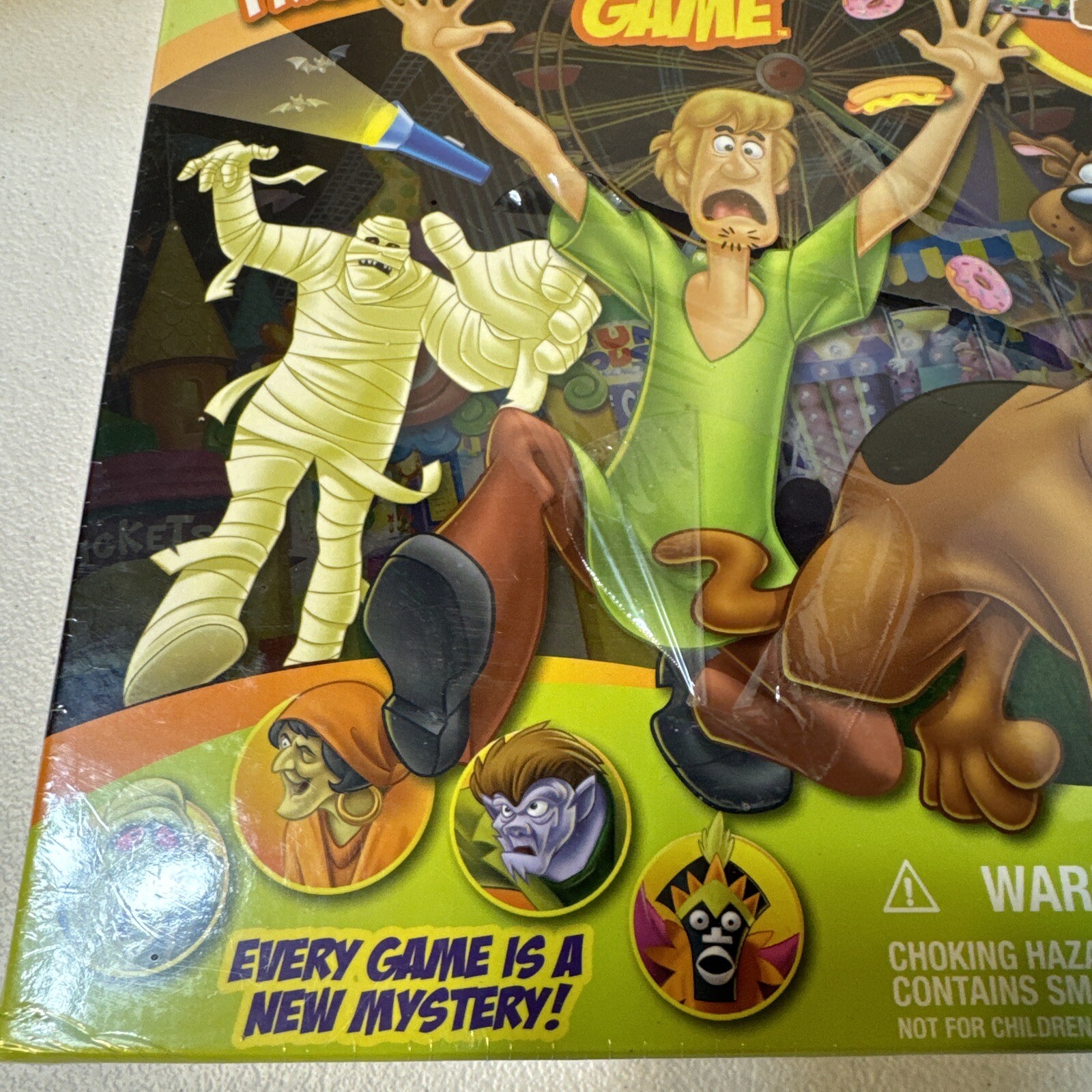 Scooby Doo Fright at the Fun Park Board Game New Sealed Buffalo Games