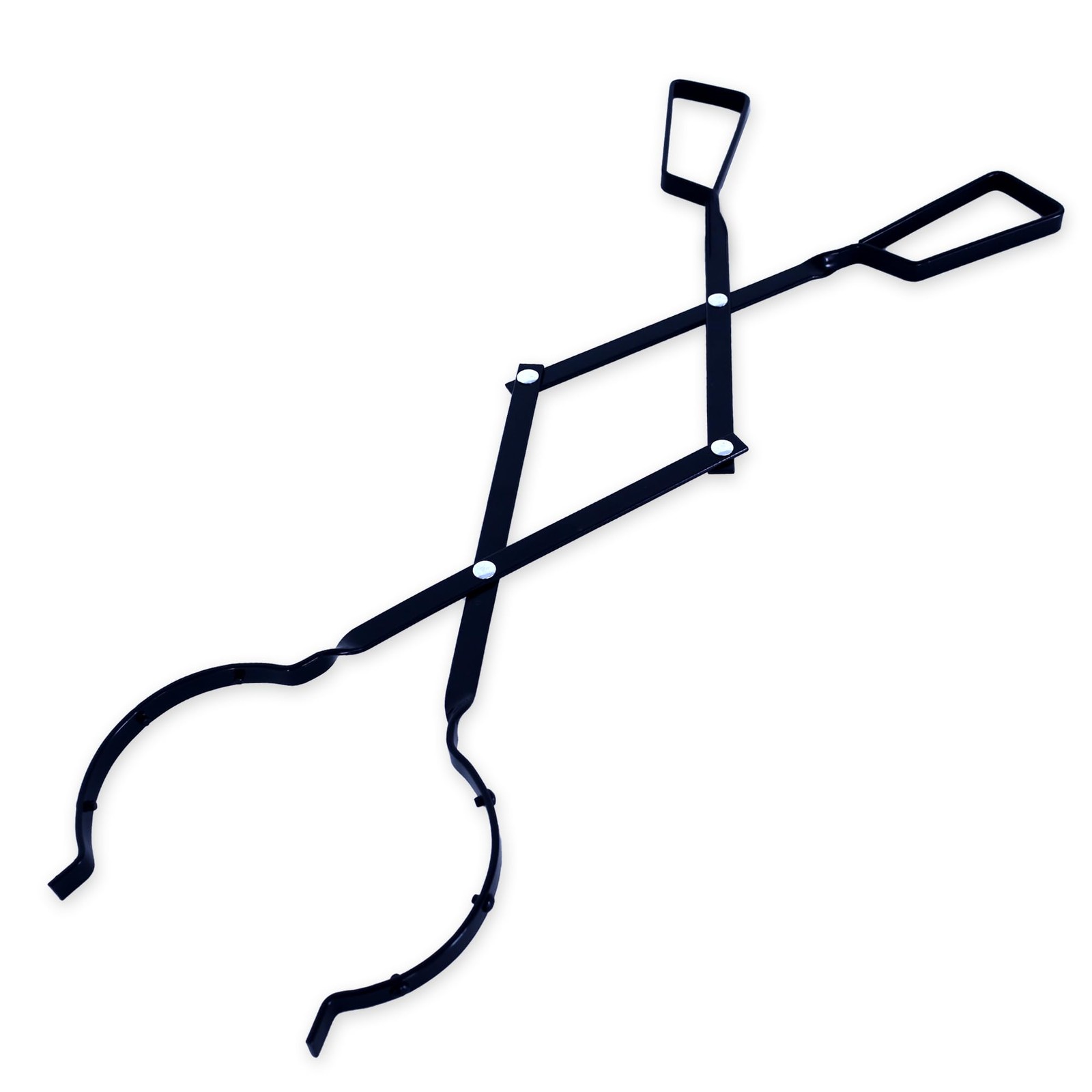 Atlantic Fire Tongs for Fireplace or Pit- Reinforced Wrought Iron 12″, Black