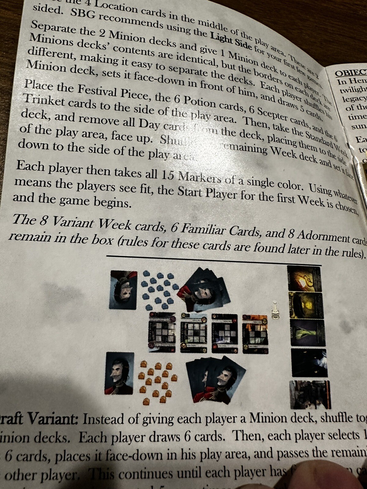Hemlock Midnight Edition John Clowdus Small Box Games 2015 Card Game
