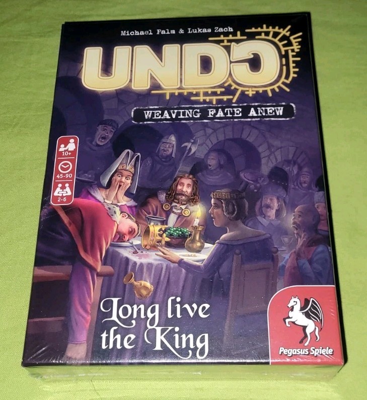 Undo Long Live The King Fate Change History Card Game Pegasus 2021