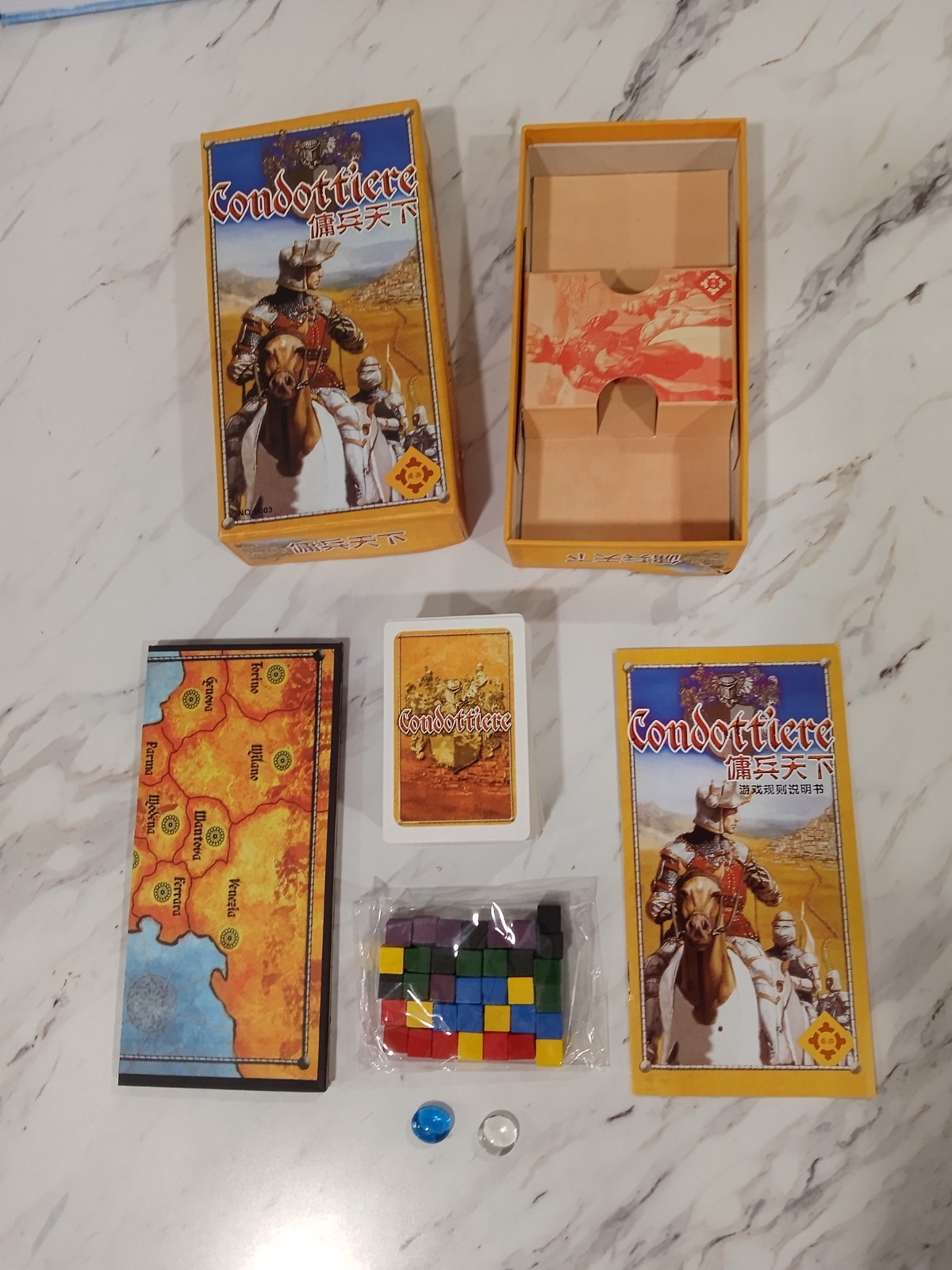 Condottiere Board Game Chinese Version READ