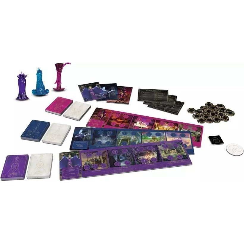 Disney Villainous Board Game Bundle The Worst Takes It All & Wicked To The Core