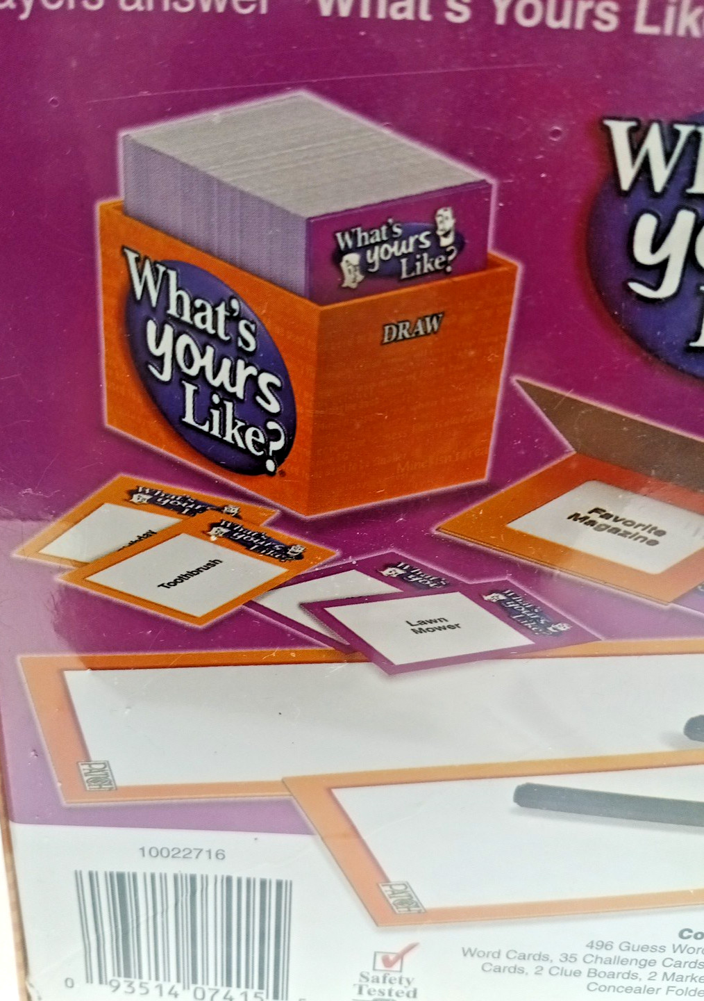WHAT’S YOURS LIKE? Game by Patch the Game That Tells It Like it Is Age 12+ NEW