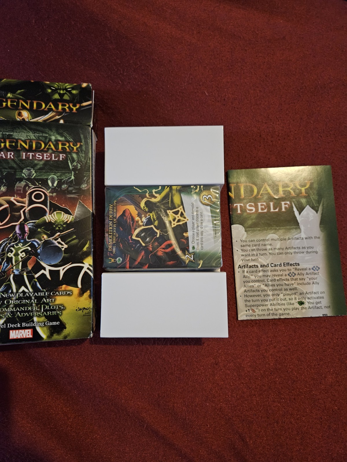 Marvel Legendary Fear Itself Deck Building Game
