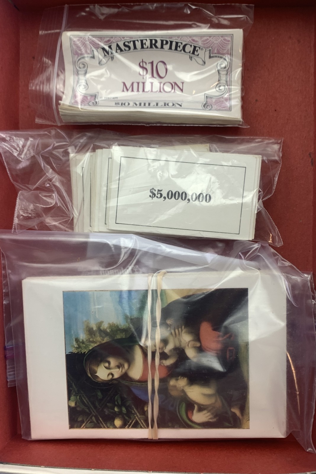 1987 Masterpiece Game Art Auction Game by Parker Brothers Complete Great Cond