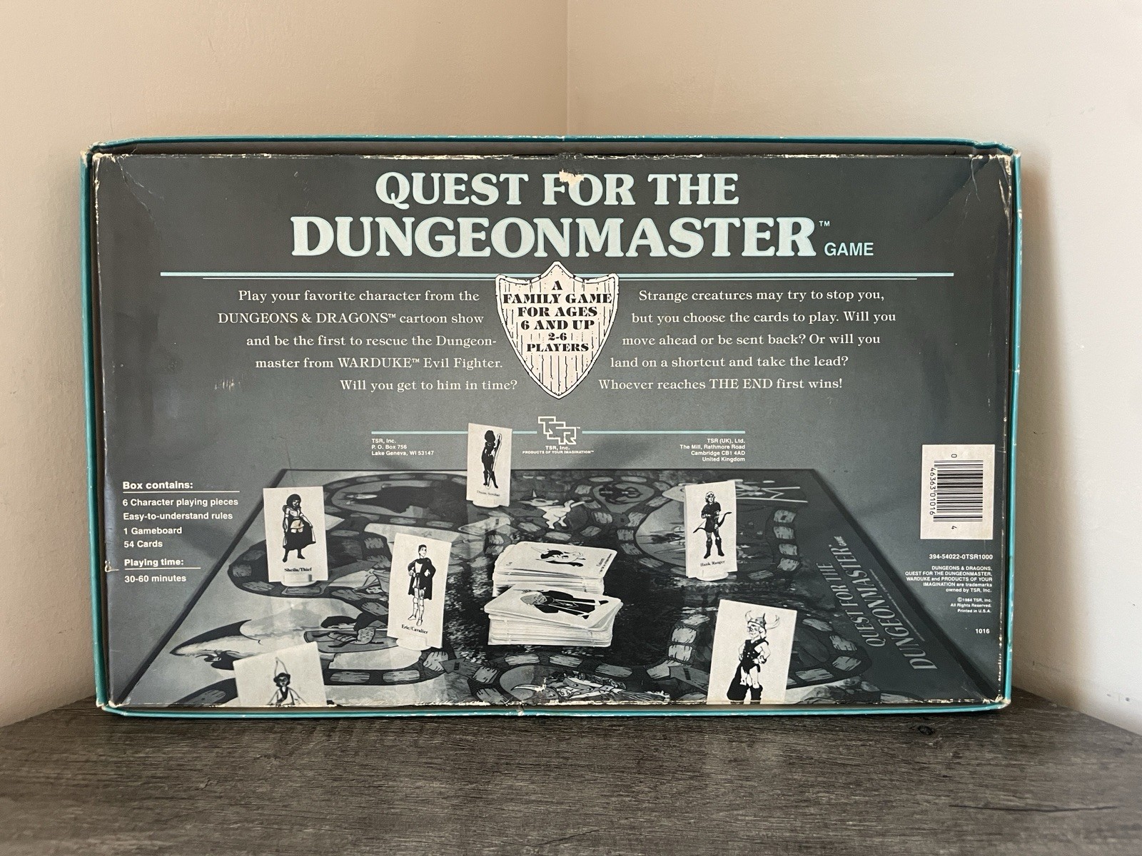 TSR Quest For The DungeonMaster Board Game 1984 Dungeons & Dragons 100% COMPLETE