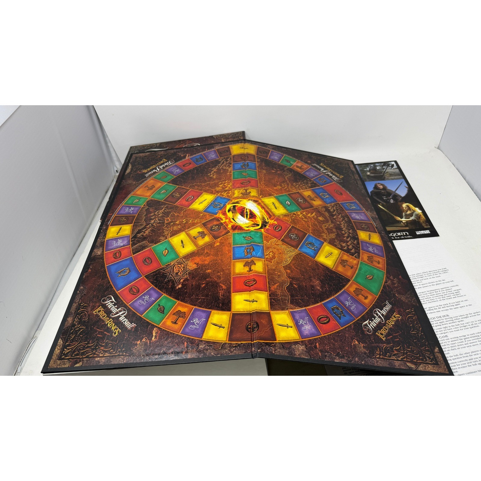 Trivial Pursuit Lord of the Rings Movie Trilogy Collector’s Edition Board Game