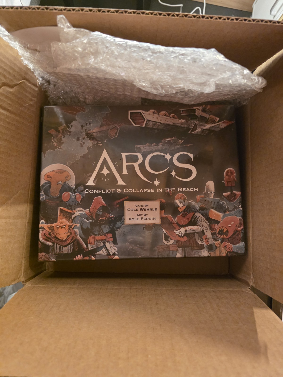 Arcs Strategy Board Game *UNSEALED AND BRANDNEW*