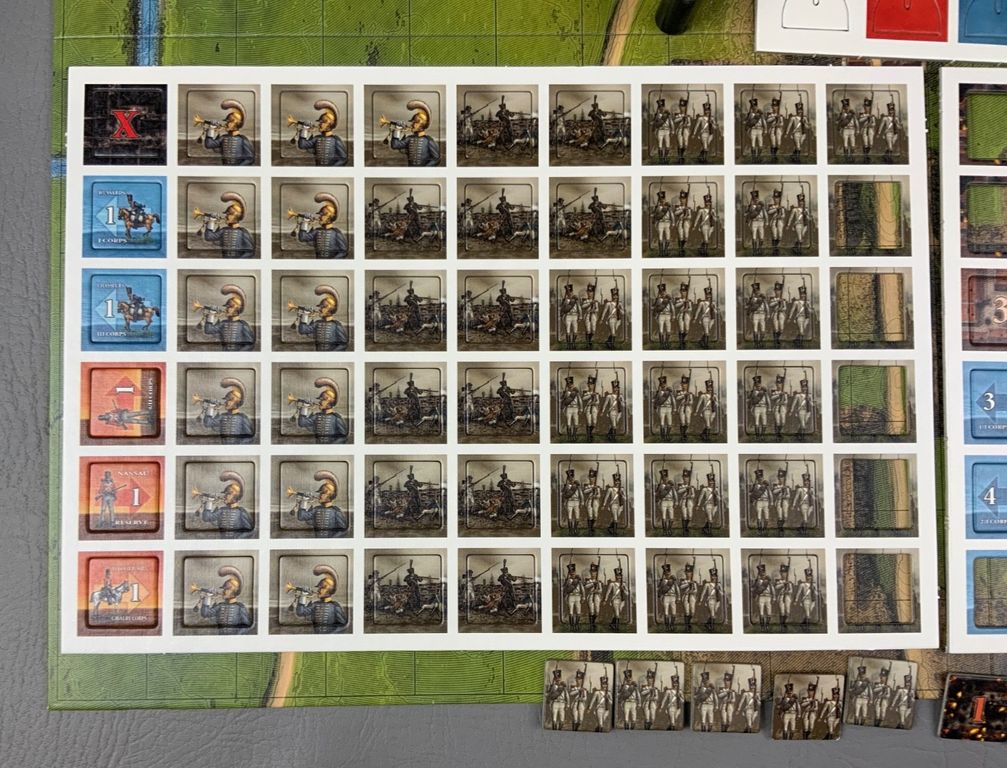 Waterloo Napoleon’s Letzte Schlacht – Strategy Board Game – Phalanx 2002