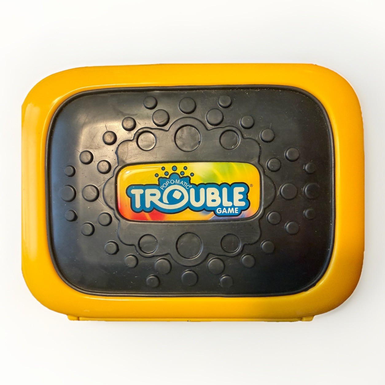 Trouble Pop-O-Matic Hard Case Travel Game 2007 Hasbro Complete