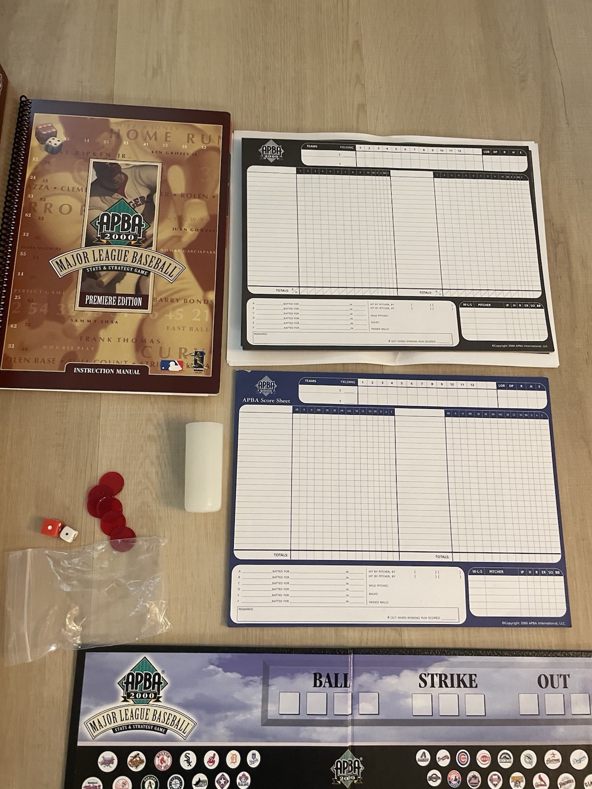 APBA 2000 Major League Baseball Stats & Strategy Game Premiere