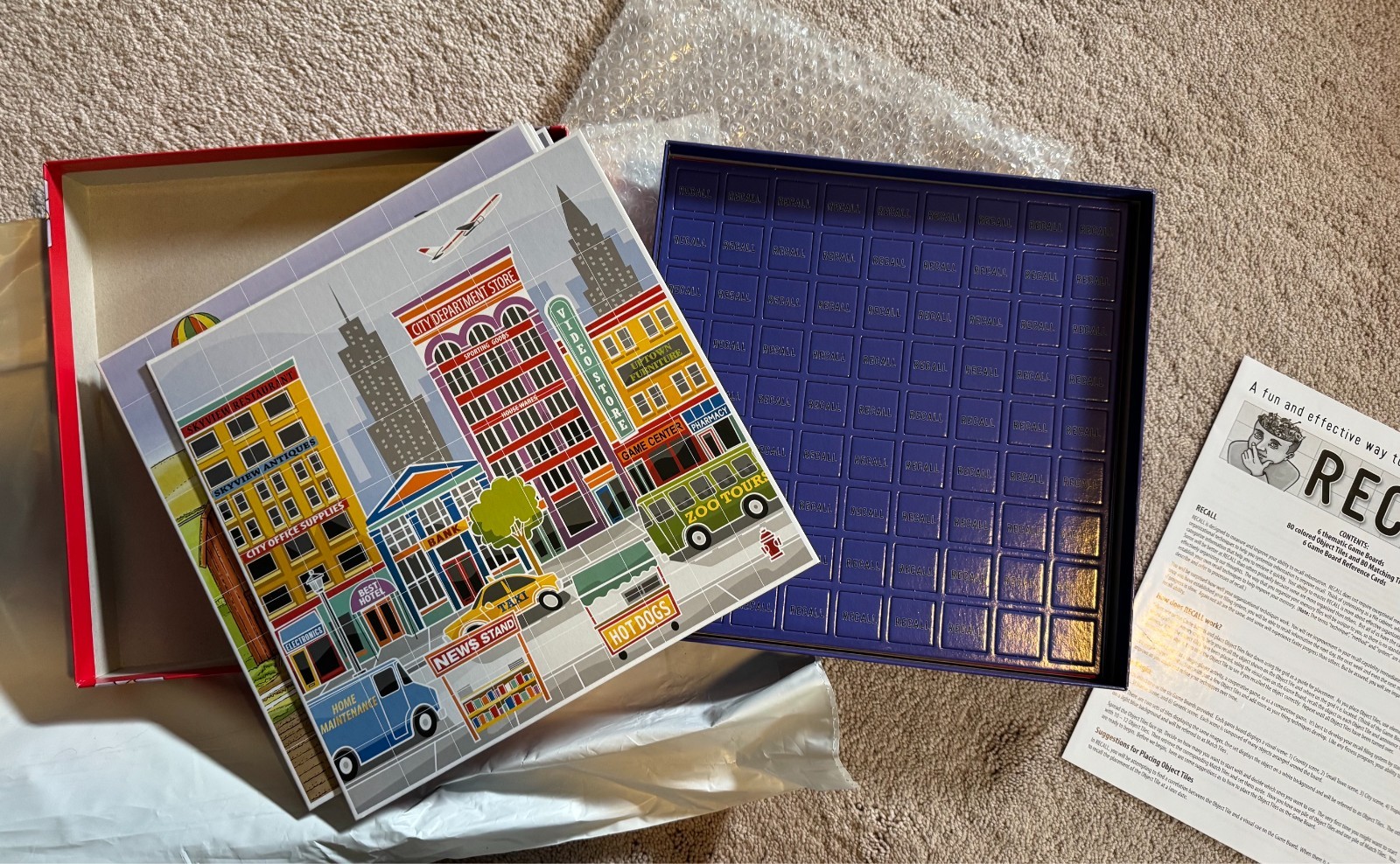 NEW – Recall Board Game LMD Enterprises Memory Improvement